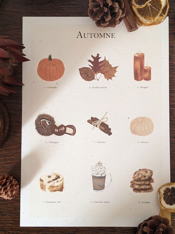 Carte A5 – Automne – Image 2