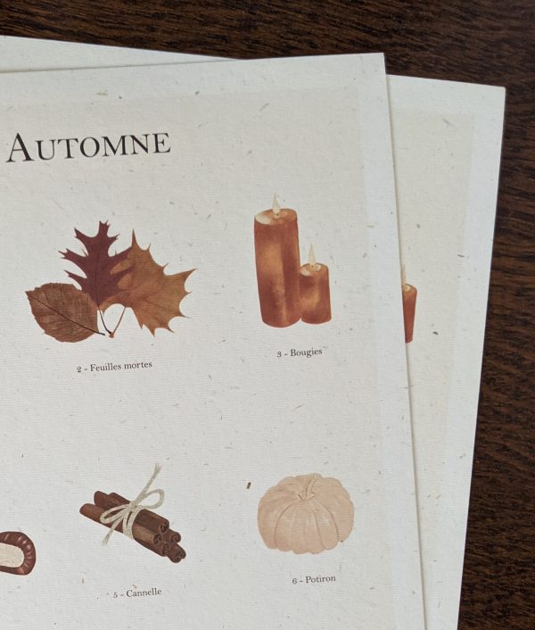 Carte A5 – Automne – Image 3