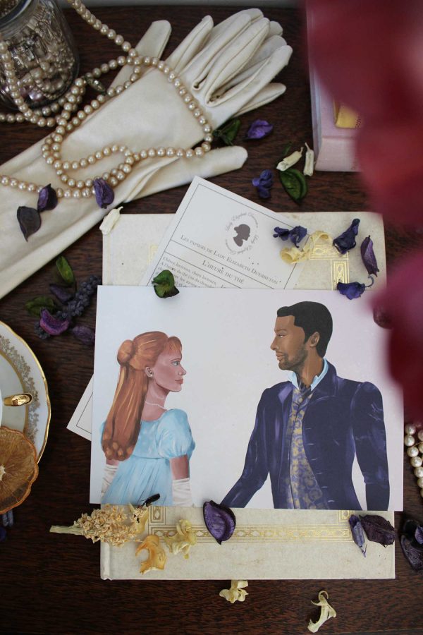 Carte A5 – Daphne et Simon – Le Duc et la Duchesse – Image 2