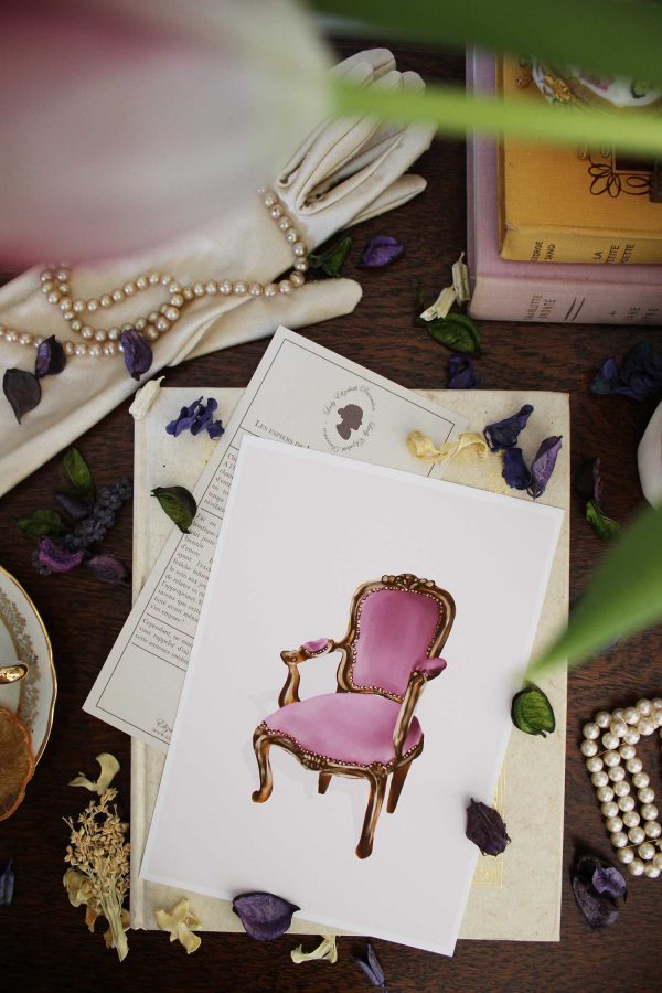 Carte A5 – Le fauteuil de la Duchesse – Image 2