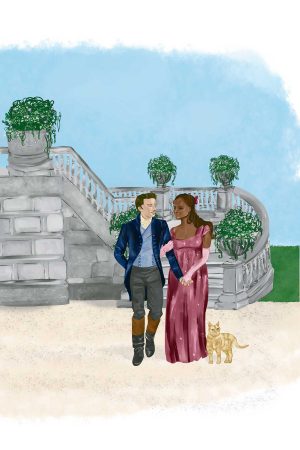 Carte A5 – Kate et Anthony – La promenade postméridienne