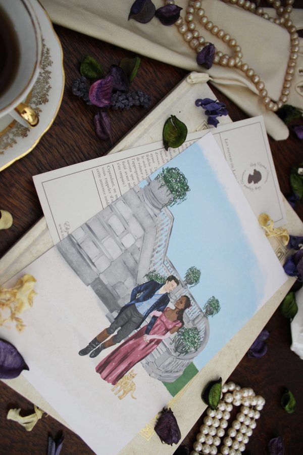 Carte A5 – Kate et Anthony – La promenade postméridienne – Image 3