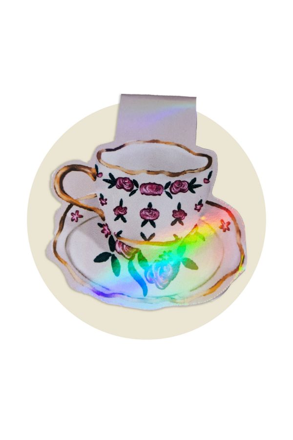Marque-page magnétique tasse ancienne