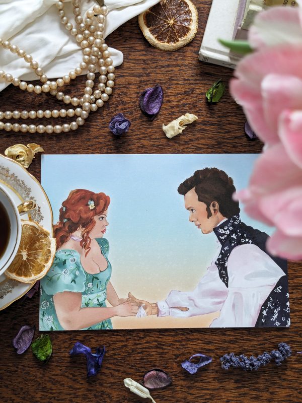 penelope colin bridgerton illustration fan art