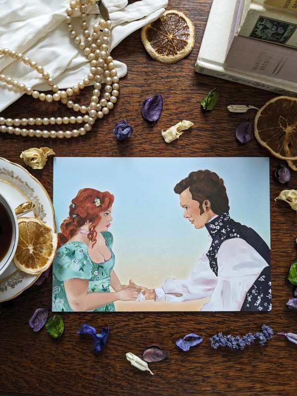 penelope colin bridgerton illustration fan art