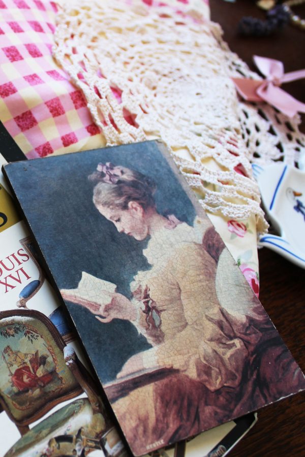 Coffret unique papeterie et trésors vintage mobilier ancien – Image 3